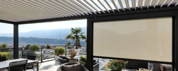 Pergola bioclimatique